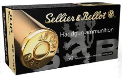 Sellier & Bellot SB45F Handgun  45Colt 230gr Jacketed Hollow Point 50 Per Box/12 Case