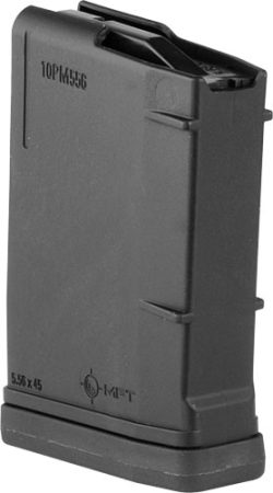 MFT MAGAZINE AR15 5.56X45MM - .223 REM 10RD BLACK POLYMER