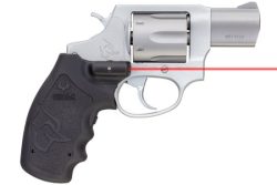 Taurus 2-856029ULVL 856 Ultra-Lite 38 Special +P Caliber with 2" Barrel, 6rd Capacity Cylinder, Overall Matte Finish Stainless Steel Frame & Finger Grooved Black Rubber Grip Includes Viridian Laser