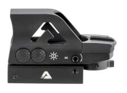 Aim Sports RT506C Full-Size Reflex Sight  Matte Black 1x34mm Red/Green Multi Reticle
