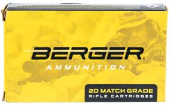 Berger Bullets 31021 Tactical Rifle 6.5Creedmoor 130gr Hybrid Open Tip Match 20 Per Box/10 Case