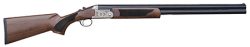 Pointer KAR2828 Acrius  28 Gauge 2.75" 2rd 28" Black O/U Barrel, Nickel Engraved Metal Finish, Turkish Walnut Stock Includes 5 Chokes