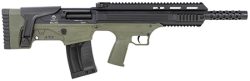 ATI ATIG12BDG Bulldog  12 Gauge Semi-Auto 3" 5+1 18.50" Black Steel Barrel, Black Aluminum Receiver, Picatinny Rail, Green Fixed Bullpup Stoc & Grip