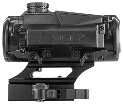 NcStar VDBSOLC SPD Solar Combat Red Dot Reflex Optic  Black Anodized 1 x 24.5 mm 4 MOA Red Dot