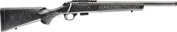 Bergara Rifles BMR006 BMR  Full Size 17 HMR 5+1/10+1 20" Matte Blued Carbon Fiber/Steel Threaded Barrel & Drilled & Tapped Steel Receiver, Fixed Black/Gray Speckled Synthetic Stock
