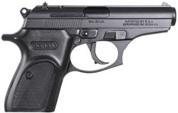 Bersa T22M Thunder  Micro-Compact Frame 22 LR 10+1, 3.50" Black Steel Barrel, Matte Black Serrated Slide, Matte Black Aluminum Frame w/Beavertail