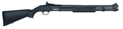 Mossberg 51602 590S  12 Gauge 3" 7+1/8+1/13+1 20" Matte Blued Barrel, Black Anodized Engraved Receiver, Black Synthetic Stock, Right Hand