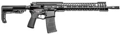 Patriot Ordnance Factory 01148 P415 *CA Compliant 5.56x45mm NATO 10+1 16.50" Chrome Moly Barrel Black Hard Coat Anodized Receiver, 6 Position MFT Black Stock & Black Polymer Grip Ambidextrous