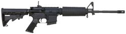 Bushmaster 0010011CA M4 Patrolman's  5.56x45mm NATO 16" 10+1 Black Rec/Barrel Black 6 Position Collapsible Stock Black Polymer Grip A2 Front Sight Right Hand