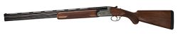 Bettinsoli USA BOSL122822 Omega S Lite 12 Gauge Break Open 3" 2rd 28" Blued 28" Vent Rib Barrel Stainless Engraved Stainless Receiver Walnut Wood Fixed Stock Ambidextrous Hand