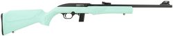 Rossi RS22L1811TL RS22  Full Size 22 LR 10+1 18" Matte Black Steel Barrel, Matte Black Grooved Aluminum Receiver, Teal Synthetic Fixed Stock