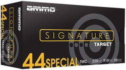 Ammo Inc 44S220TMCA50 Signature  44S&W Spl 220gr Total Metal Case 50 Per Box/20 Case