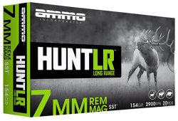 Ammo Inc 7MM154SSTA20 Signature  7mmRem Mag 154gr Super Shock Tip 20 Per Box/10 Case
