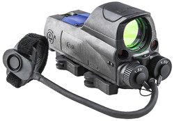 Meprolight USA 0687703 MOR PRO  Black 1 x 30 mm 2.2 MOA Dot/Bullseye Reticle Red & IR Laser