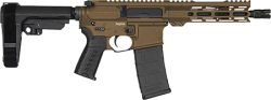 CMMG 30AF20AMB Banshee MK4 300 Blackout 30+1 8" Black Nitride Medium Taper Threaded Barrel, EML 7" M-LOK Handguards, Black Armor Cerakote Aluminum Picatinny Rail Receiver, CMMG Zeroed Grips