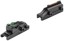 Truglo TG944B Pro Magnum Gobble-Dot Mossberg 500, 835, 9200 Red/Green Fiber Optic Black