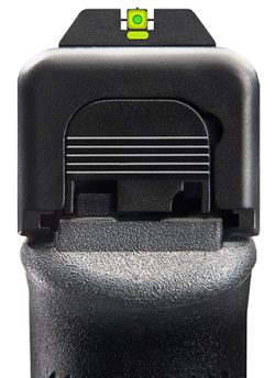 AmeriGlo GL614 CAP Sight Set for Glock  Green Tritium LumiGreen Outline Front Sight-LumiGreen Bar Rear Sight