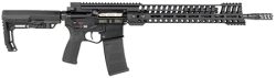 Patriot Ordnance Factory 01143 P415 Edge 223 Rem,5.56x45mm NATO 16.50" 30+1 Black Hard Coat Anodized 6 Position MFT Stock