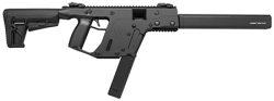 Kriss USA KV90CBL20 Vector CRB G2 9mm Luger 40+1 16" Black Nitride Chrome Moly Barrel, Black Polymer Receiver, Black Synthetic 6 Position Stock, Black Polymer Grip
