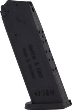 HK MAGAZINE USP40 .40S&W 13RD - BLACK POLYMER