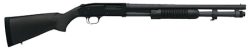 Mossberg 51660 590A1 Tactical 12 Gauge 8+1 3" 20" Heavy-Walled Barrel, Parkerized Finish, Drilled & Tapped Receiver, Mil-Spec Construction w/Metal Trigger Guard & Safety, Synthetic Stock