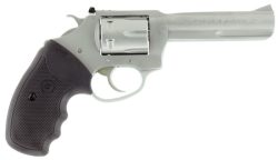 Charter Arms 72242 Pathfinder Target Small 22 LR, 8 Shot 4.20" Matte Stainless Steel Barrel & Cylinder, Anodized Aluminum Frame w/Black Finger Grooved Rubber Grip, Exposed Hammer