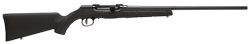 Savage Arms 47001 A17  Semi-Auto 17 HMR Caliber with 10+1 Capacity, 22" Barrel, Black Metal Finish & Matte Black Synthetic Stock Right Hand (Full Size)