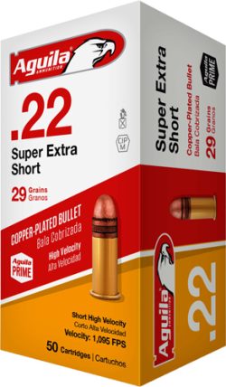 AGUILA 22 SHORT 29GR LEAD-RN - 1095FPS 1000RD CASE LOT