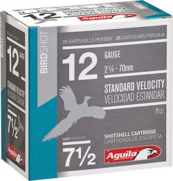 AGUILA SHOTSHELL 12GA 2.75" - 1-1/8OZ #7.5 250RD CASE LOT