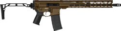 CMMG RIFLE DISSENT MK4 5.56MM - 16" 30RD FOLDING STOCK BRONZE