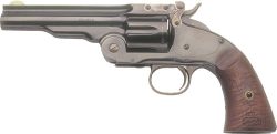 CIMARRON NO.3 SCHOFIELD 38SPC - 5" FS BLUED WALNUT