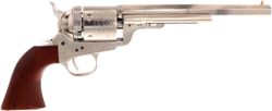 CIMARRON 1851 RICHARDS-MASON - 38SPL 7.5" FS NICKEL WALNUT