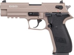 GERMAN SPORT FIREFLY 22LR - 4" FS 10RD NON-THREADED TAN