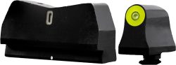 XS DXT2 BIG DOT FOR GLOCK 17- - 38 YLLW SUPPRESSOR HGT EXP SET