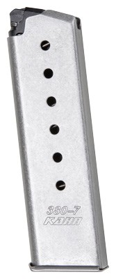 KAHR ARMS MAGAZINE .380ACP - 7RD S/S FOR CT3833