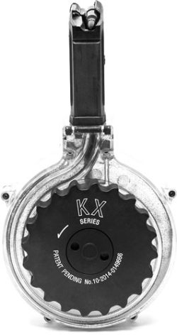 KCI USA INC MAGAZINE AR15 .223 - 50RD DRUM BLACK POLYMER