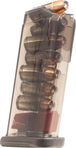 ETS MAGAZINE FOR GLOCK .40SW - 13RD CARBON SMOKE 23/27