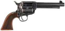 Taylors & Company 550815 Smoke Wagon  44-40 Win Caliber with 5.50" Blued Finish Barrel, 6rd Capacity Blued Finish Cylinder, Color Case Hardened Finish Steel Frame & Checkered Walnut Grip