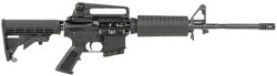 Bushmaster 0010004CA M4 Patrolman's  5.56x45mm NATO Caliber with 16" Barrel, 10+1 Capacity, Black Metal Finish, Black 6 Position Collapsible Stock & Black Polymer Grip Right Hand