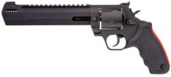 Taurus 2500081RH Raging Hunter  Large Frame 500 S&W Mag 5rd 8.38" Black Ported/Target Crown Barrel, Matte Black Oxide Cylinder, Black Steel Frame Black Rubber Grip