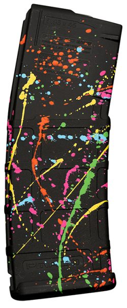 Weapon Works 228049 PMAG GEN M2 MOE 30rd 5.56x45mm NATO Splatter Polymer Fits AR-15
