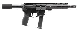 Bersa BAR9GL8BSC AR9  9mm Luger 27+1 8" Barrel, KAW Valley XL Compensator, Hard Coat Anodized Metal Finish, M-Lok Handguard, Magpul MOE+ Grip, Manual Safety