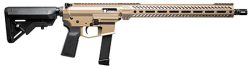 Angstadt Arms AAUDP09RFR UDP-9  9mm Luger 15+1 16" Black Melonite Threaded Barrel, Flat Dark Earth Cerakote Picatinny Rail Aluminum Receiver, 15" M-LOK Handguard, Black Synthetic B5 Bravo Stock