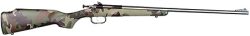 Crickett KSA2171 My First Rifle Gen2 22 S/L/LR Single Shot 16.10" Stainless Steel Barrel & Receiver, M81 Woodland Camo Synthetic Fixed Stock, EZ Loader