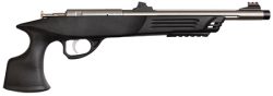 Crickett KSA796 Pistol  Adult Frame 22 WMR Single Shot 9" Threaded Stainless Steel Barrel, Black Polymer Frame