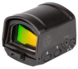 Sig Sauer Electro-Optics SOR21301 Romeo2 Mil-Spec Reflex Sight Black Anodized 1 x 30 mm 3 MOA Red Dot Full Shroud Only