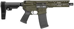 Diamondback DB1913K101 DB15  5.56 NATO 30+1 7" OD Green Cerakote Heavy Barrel 6" M-LOK Handguard 7075-T6 Aluminum SBA3 Brace Magpul MOE Grip