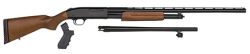 Mossberg 54169 500 Field/Security 12 Gauge 5+1 3" 28" Vent Rib/18.5" Security Barrels, Blued Metal Finish, Dual Extractors, Wood Pistol Grip Stock, Includes Accu-Set Chokes