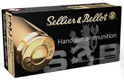 Sellier & Bellot SB380A Handgun  380ACP 92gr Full Metal Jacket 50 Per Box/20 Case