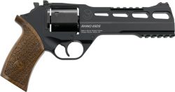 CHIAPPA RHINO 60SA 357MAG - 6" ADJ. SIGHT BLACK/WALNUT